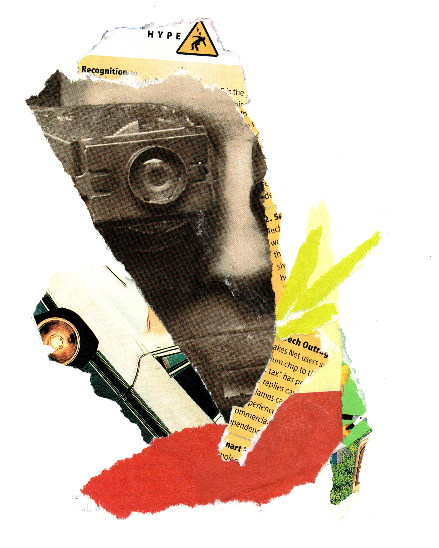 Collage from a Wired magazine