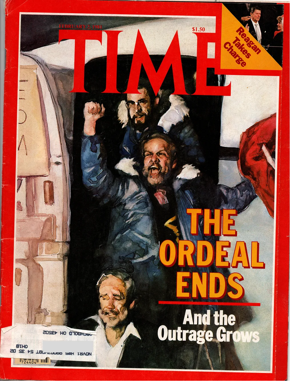 Time magazine cover, February 1984 Time magazine cover, February 1984